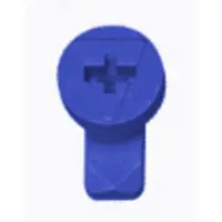 Zavor rotativ albastru pentru masca din plastic