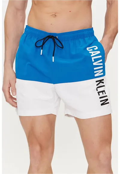 Pantaloni scurti de baie pentru barbati KM0KM00794 S INTL Albastru
