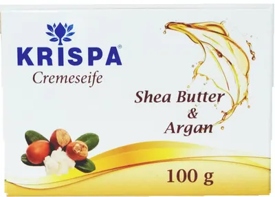 Krispa Săpun cremă, shea și argan, 100 g
