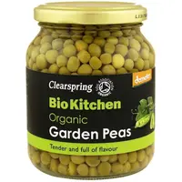 Mazare Verde in suc propriu Eco 350g Clearspring