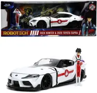 Set masinuta cu figurina - Rick Hunter si Toyota Supra