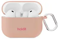 Husă pentru căști Holdit - Silicon, AirPods Pro 3, roz