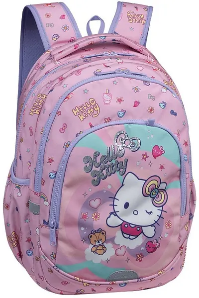 Ghiozdan școlar Cool Pack Prime Prime Pro - Hello Kitty Pastel