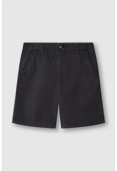 Pantaloni scurti chino - Gri antracit