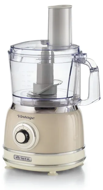Robot de bucătărie Ariete - Vintage 1781, 1000W, 2.1 l, bej