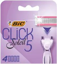 Aparat de ras Soleil Click, 4 bucati, BIC