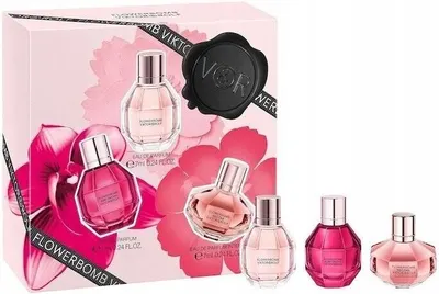 Viktor & Rolf Set Flowerbomb Trio Set - Apă de parfum, 3 х 7 ml