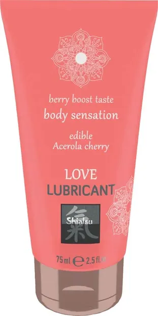 Lubrifiant pe bază de apă, Shiatsu, Acerola, 75 ml