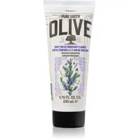 Korres Pure Greek Olive & Rosemary Flower crema de corp hidratanta cu ulei de masline