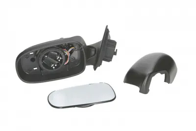 Oglinda stanga electrica cu memorie, asferica, incalzita, crom, pliere electrica SAAB 93 II intre 2002-2007