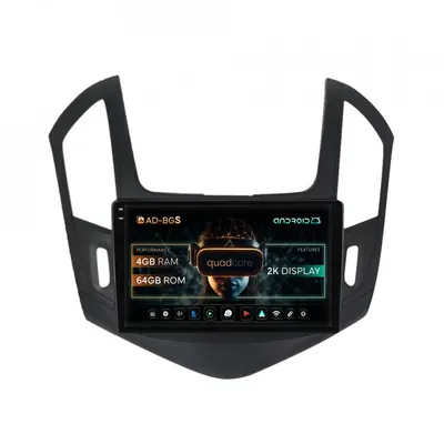 Navigatie 2K Chevrolet Cruze (2013-2015), Android, S-Quadcore 4GB RAM + 64GB ROM, 10.36 Inch - AD-BGS100042K+AD-BGRKIT244