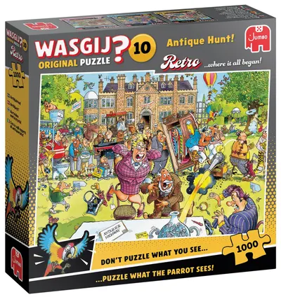 Puzzle-joc Jumbo de 1000 piese - Vânătoare de antichități