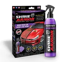 Kit ceara lichida Shine Armor Ceramic Wax, 236 ml + Laveta din microfibra