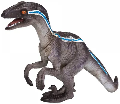 Mojo Figurină de viață preistorică - Velociraptor, ghemuit