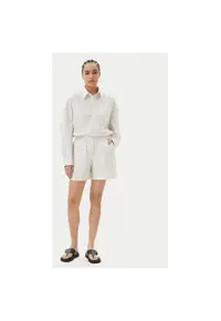 Pantaloni scurti dama 5564172 - Bumbac - Ecru - Ecru