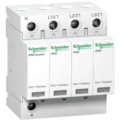 descarcator Modular Iprd20R, 3P + N, 350V, cu Transfer de La Distanta