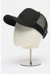 Sapca trucker cu logo - pentru baschet Jan Metal Jumpman - Negru stins
