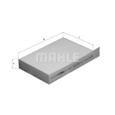 Filtru, aer habitaclu MAHLE ORIGINAL LA 449