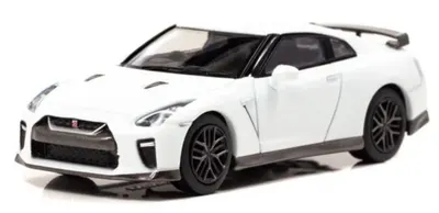 Model de colecție Carnel Modern: Automobile - Nissan GT-R Limited la 50 de unități Ediție Specială (R35), perlat alb strălucitor, 2019