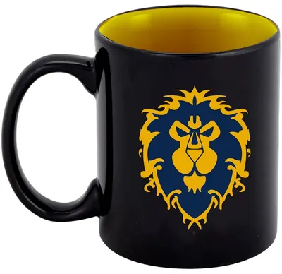 Cană FS Holding Games: World of Warcraft - Alliance (Black)