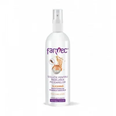 FARMEC Solutie pt.ingrijirea picioarelor cu glicerina x200ml