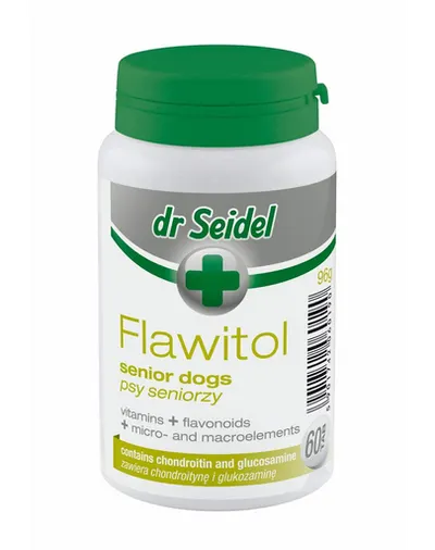 DR SEIDEL Flawitol câini seniori articulații mobilitate 60 tablete