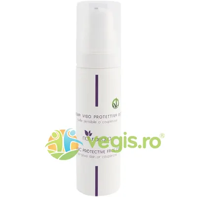 Crema de Fata Bio Protectoare cu SPF pentru Rozacee 50ml