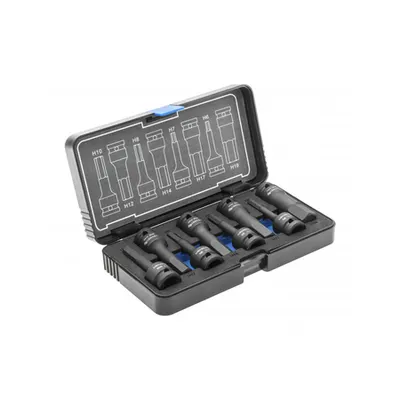 Kit de prize de impact cu canelura Hex 8 buc, 1/2″, CrMo