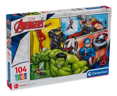 Puzzle Clementoni din 104 de piese - Razbunatorii
