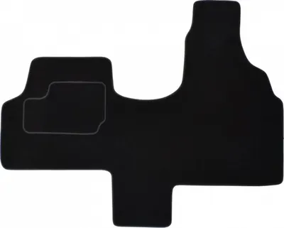 Covor podea MAMMOOTH Velours, set, culoare neagra, potrivit PEUGEOT EXPERT 02.96-12.06, Delivery van