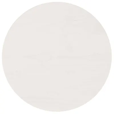 vidaXL Blat de masă, alb, Ø40x2,5 cm, lemn masiv de pin