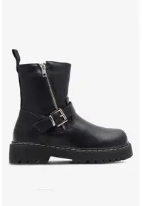 Ghete dama 5905588053255 - Sintetic - Negru - Negru