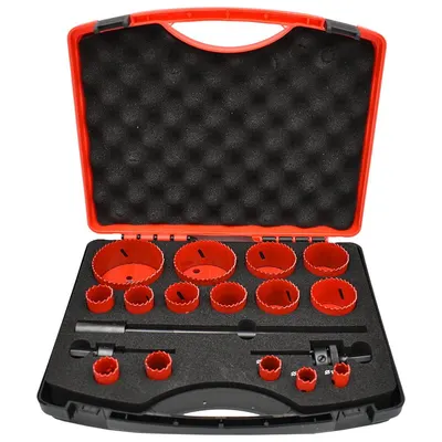 Set-Trusa Carote Bi-Metal HSS - 18 piese