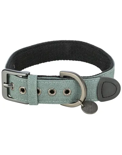 TRIXIE CityStyle zgarda din bumbac pentru caini M: 35–42 cm/25 mm, verde