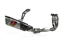 Evacuare completa din titan Akrapovic Evolution Triumph Daytona 765 2025