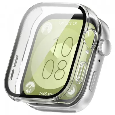 Husa Techsuit Defense360 Pro pentru Huawei Watch Fit 3, Transparenta