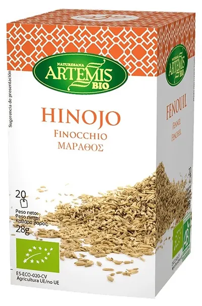 Ceai bio din mărar, 20 plicuri filtrante, Artemis Bio