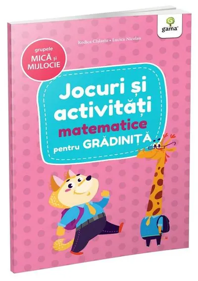 Jocuri și activități matematice - grupele mică și mijlocie - Paperback - ***