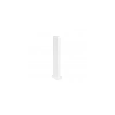 Snap-on mini-column - 2 compartimente - inaltime 0.68 m - PVC body and capacs - alb finish
