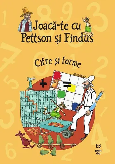 Joacă-te cu Pettson și Findus - Cifre și forme - Paperback - Anja Eriksson