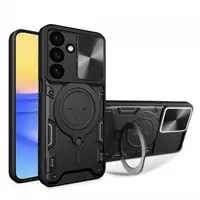 Husa pentru Samsung Galaxy A16 5G A166 / A16 4G A165, Techsuit, CamGuard Pro, Neagra