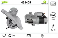 Electromotor (12V, 1,4kW) potrivit AUDI A3; SEAT ALHAMBRA; VW GOLF IV, SHARAN 1.8 1.9D 2.8 12.96-03.10