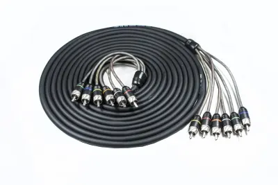 Cablu RCA Four Connect, 4-800257, Stage 2, 5.5 METRI, 6 canale