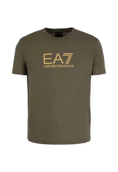 Tricou Emporio Armani Train Gold Label M Tee SS Pima JS Big Logo 3DPT08PJM9Z01846