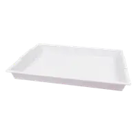 Set 4 tavi albe multifunctionale 40,5 x 30,5 x 4 cm, pentru gradinita si scoala