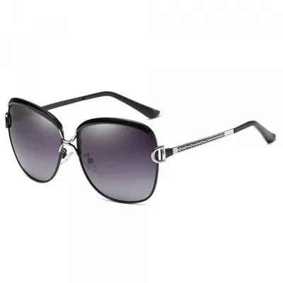 Ochelari De Soare Dama Techsuit 8702, Polarizati, Protectie UV, Negri