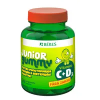 Vitamina C + D3 Junior Gummy, Beres Pharmaceuticals | 20 comprimate
