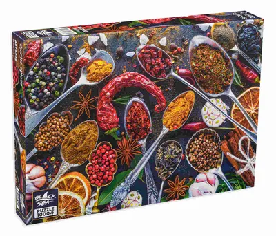 Puzzle Black Sea Premium din 1000 de piese - Condimente exotice