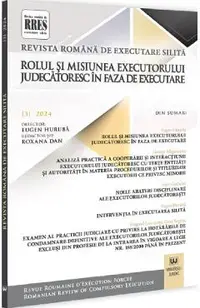 Revista romana de executare silita Nr.3 din 2024