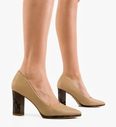 Pantofi dama Jarat Bej